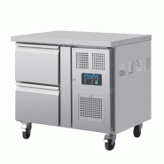 Table réfrigérée GN 1/1 ventilée 2 tiroirs 124 L Série U DA546 Polar_2