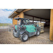 Chariot télescopique avec une hauteur de levage 4,5 m, une capacité de gerbage de 1 450 kg pour l'agriculture - kramer KT144_2