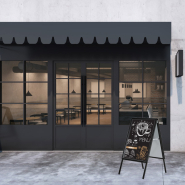 Chevalet de trottoir Cadro-Clic® A0 / 118,8 x 84 cm Réf : 215350_2