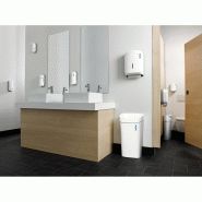 Distributeur essuie mains papier plié - initial - capacité : 250 serviettes papier_2