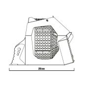 Godet cribleur MB-LS220 S2 - Pour chargeuses et chargeuses-pelleteuses 12 à 25 tonnes_3