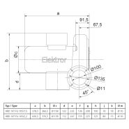 Ventilateur radial haute pression ATEX HRD 14T FU - Elektror - jusqu'à 97 m³/min et 16.000 Pa_2