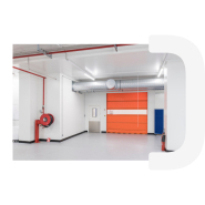 Panneau thermique laine de roche sur-mesure, répondant aux contraintes « sécurité incendie », utilisé en intérieur pour la réalisation d'enceintes exposées à de forte chaleur (cuisines, laboratoires ) - COLDKIT PORTISO_2