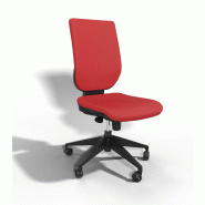 Siège de bureau Tertio  avec translation d'assise - Sokoa - Rouge, Non_2