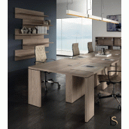 Table de réunion Lithos pour 8 à 10 personnes - Dellarovere - 375, Chêne_2