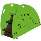 Toboggan feuille en polyéthylène et bois lamellé-collé traité en autoclave classe IV - Pour enfants de 1 à 6 ans_2