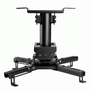 VALUE Support robuste pour projecteur, fixation sous plafond, jusqu'à 45 kg, noir_2