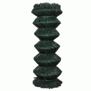 Vidaxl clôture à mailles losangées acier 1x15 m vert 140344_2