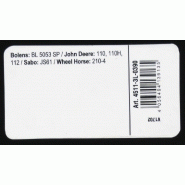 Courroie trapézoïdale X-Grip V - type 3L390_2