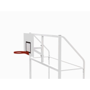 But multijeux renforcé prémium - Scellé directement au sol - Structure en acier galvanisé 80x80mm_2