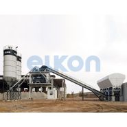 Centrale à béton fixe Elkomix-135 - 135 m³/h - Capacité flexible et haute performance_2