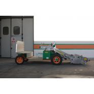 Récolteuse de légumes 8400 electro herbex - Ortomec SRL - largeur de tête 130 à 180 cm - électrique, automotrice et légère_2