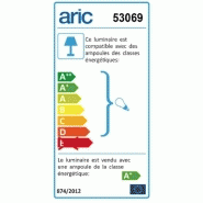 Réglette LED Bagno 91117 - 6W S19 - Blanc froid - IP21 avec interrupteur et prise - ARIC_2