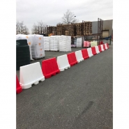 Séparateur de voie lestable et empilable - lot de 22 - polyéthylène haute densité - 80 cm - Plast'Up Rotomoulage_2