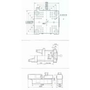 Hx 65 - machine de moulage par injection plastique - Hysion - capacité d'injection 136 cm3 - type vertical_2