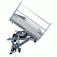 Tri-Benne Electrique 3500 KG KIPPER 3m50 x 1m86_2