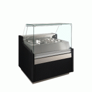 Vitrine réfrigérée 2 GN 1/1 Noire RAL9005 - | Tefcold - SPID100_2