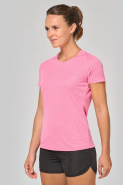T-shirt de sport recyclé pour femme - Col rond - Séchage rapide - Réf : PA4013_2