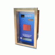 Distributeur de jetons encastrable - 1 ou 2 hopper universel avec pièces et/ou billets - accès arrière_2