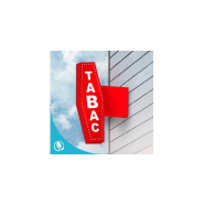Enseigne Carotte Tabac pour buralistes - Lumineuse et moderne, 4 tailles disponibles_2