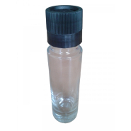 Lot de 40 bocaux TUBO TONDO 100 ml - modèles cylindriques en verre - WH000124 (Vendus sans les moulins)_2