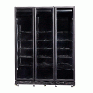 Réfrigérateur 3 portes en verre noir nap-1200 l1600 7455.1920 COMBISTEEL_2