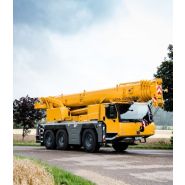 Grue automotrice Liebherr avec capacité de levage jusqu'à 55 tonnes et flèche télescopique de 40 m