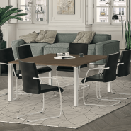 Réunion - Table de réunion modulable avec finitions personnalisables - Burocéan_2