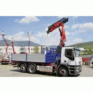 Grue auxiliaire Fassi F335A E-Dynamic - levage jusqu'à 31,7 tm - bras hydraulique jusqu'à 26,70 m avec jib_2