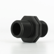 Mamelon Mâle/Mâle PP fileté 3/4