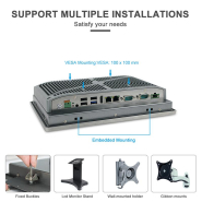 Panel PC industriel fanless 10.1