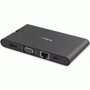 Adaptateur Multiport USB-C - Mini Dock USB Type C avec 4k HDMI ou 1080p VGA - 100W Power Delivery Pa_2