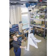 HRS800 - Palan électrique Scheppach - Charge maxi 400 kg à 800 kg avec poulie - Hauteur de levage 6 à 12 m_2