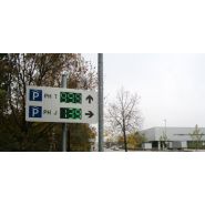 Système de guidage pour entreprises et centres logistiques - Urbiotica - Capteurs sans fil et panneaux dynamiques personnalisables_2