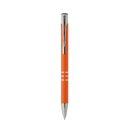 Stylo en aluminium recyclé - encre bleue - couleur orange - 7g_2