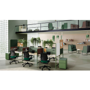 Bureau open space collaboratif et ergonomique pour environnement dynamique_2