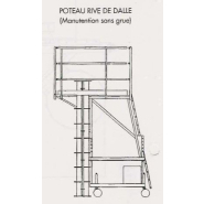 Coffrage de poteau rectangulaire à section fixe - utilisation immédiate sur chantier - 3 configurations disponibles_2