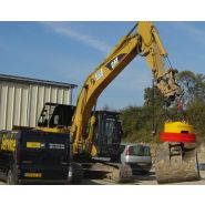 Electro-aimant pendulaire avec génératrice pour pelles 4 à 70 tonnes_3