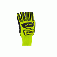 GANTS manutention anti coupures anti chocs IMPACT 100 jaune cut c (4342) milieu sec_2