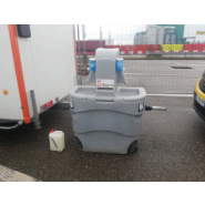 Station lave main autonome - Réservoir d'eau 75L eau fraîche et 176L eau usée - 630 nbr d'utilisations_2