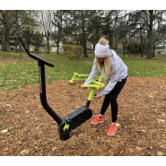 Vélo standard en acier galvanisé thermolaqué avec selle réglable - Gamme Fitness - CARDIO_2