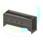 Aquaflow AQF300 - Canal venturi pour mesure de débit avec approche - Aqualabo - Débit 300 m3/h_2