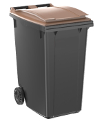 Conteneur 360 L - PEHD injecté - Norme EN 840 - Préhension frontale - Fabrication Française_2