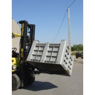 Fourches à palettes Mixer Top 1500 - Corbins - capacité 1500 kg - angle de rotation 160º_2