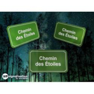 Plaque de rue - Aluminium ou Thermoplastique - WP Signalisation_2