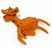 Grappin coupeur forestier Axer 650 K - diamètre de coupe max 275 mm - ouverture max 1000 mm - pour pelleteuses de plus de 12 t_2