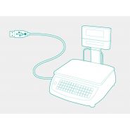 Balance commerciale pour pesage précis jusqu'à 6 kg