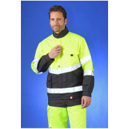 Blouson Select Wear haute visibilité - Réf. 435*CP4 - EN ISO 20471 classe 2, multipoches, bandes rétroréfléchissantes_2