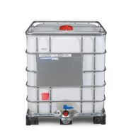 266167W - Cuve IBC pour produits dangereux, 1000 litres, palette PE, ouverture DN 150, sortie DN 50_2