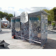 Abri vélo semi-ouvert vBox - Boxes individuels sécurisés - Économie d'espace et énergie solaire_2